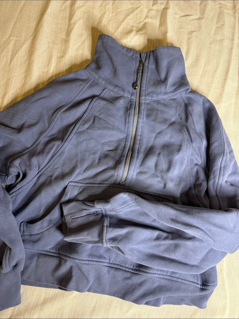 Lululemon Scuba Half-Zip Pullover - Slate Blue
